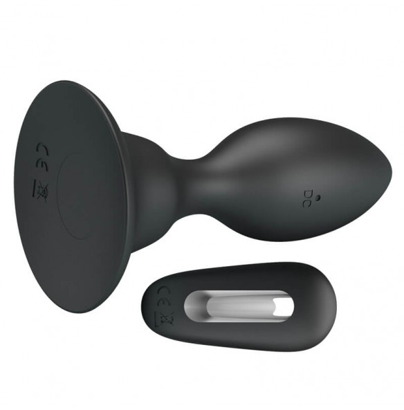 MR PLAY - Remote-Controlled Vibrating Anal Plug lll (Chargeable - Black) MR PLAY - Remote-Controlled Vibrating Anal Plug lll (Chargeable - Black)